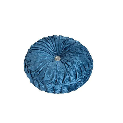 35/40cm Round Pumpkin Pleated Seat Cushion Pillow Pouf Soft Velvet Comfortable Pouf Throw Floor Sofa Home Decor Cojines Coussin