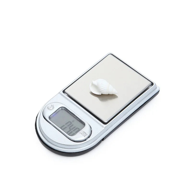 Mini Pocket Lighter Scale 50g/100g/200g Precision Digital Scales for For Jewelry Diamond Reloading Kitchen 0.01g Weight