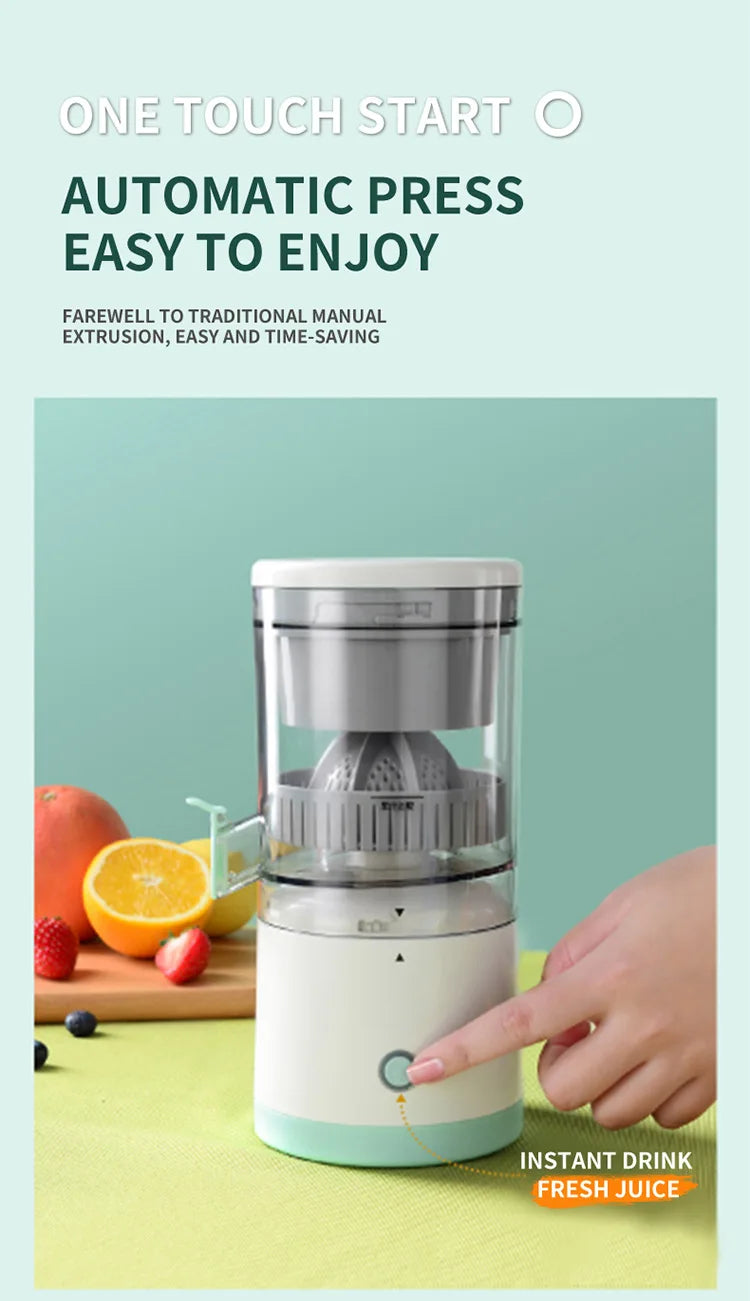 Portable Electric Juicer USB Charging Orange Lemon Fruit Blender Mini Household Juice Squeezer Mixer Citrus Juicer Fruit Juicer