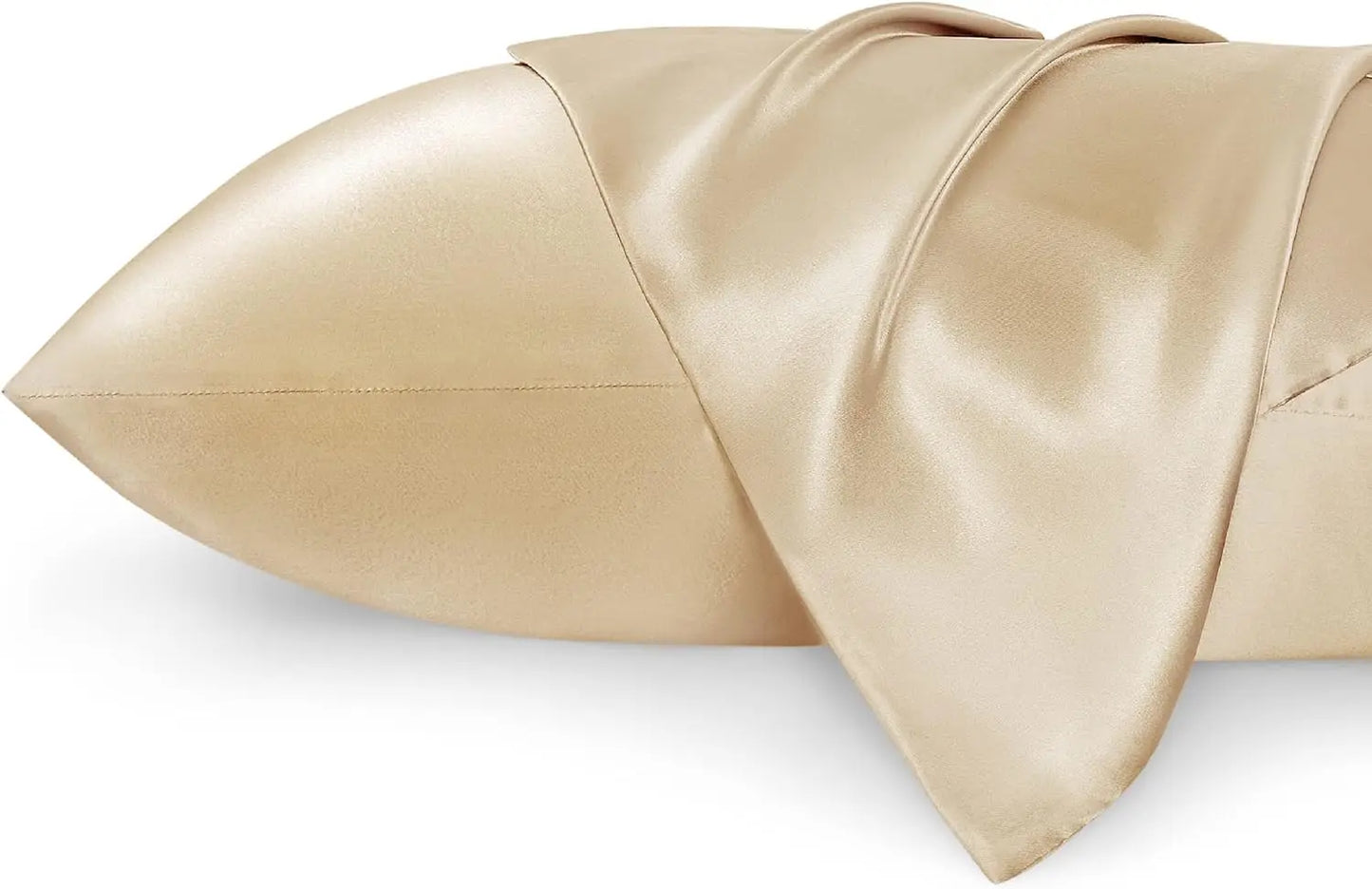 Bedsure Satin Pillowcase for Hair and Skin - Silky Pillowcase with Envelope Closure, Similar to Silk Pillow Cases