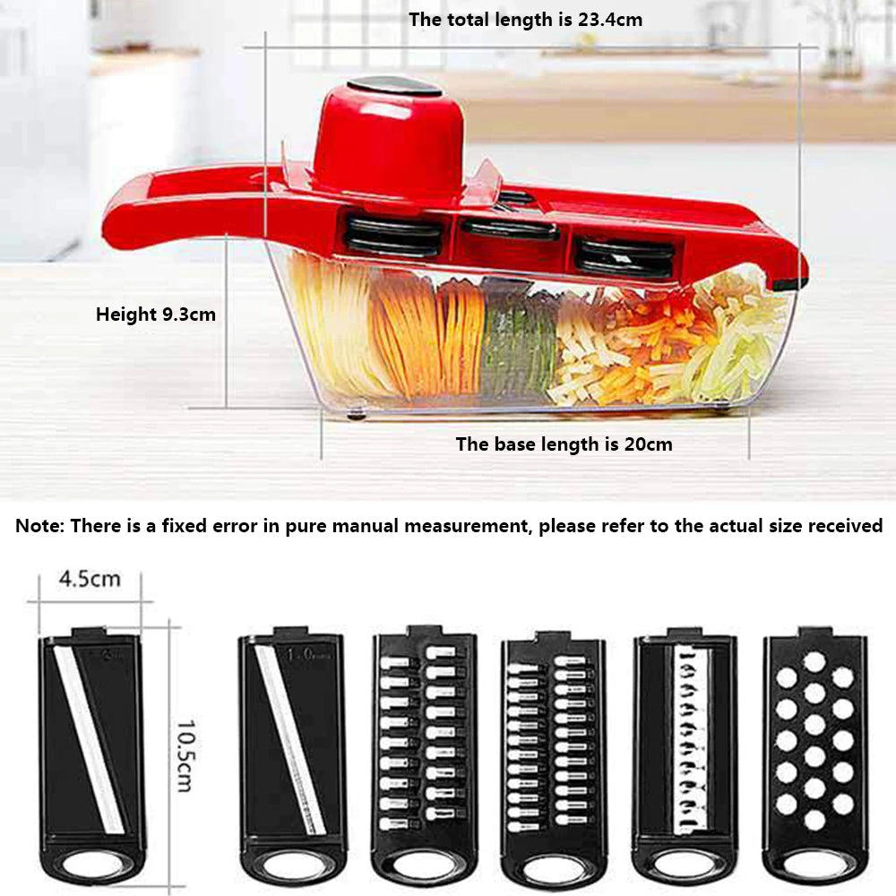 Vegetable Cutter with Steel Blade Slicer Potato Peeler Carrot Cheese Grater vegetable slicer Kitchen Accessories