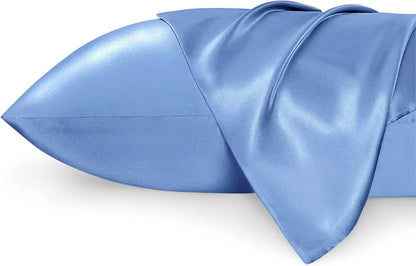 Bedsure Satin Pillowcase for Hair and Skin - Silky Pillowcase with Envelope Closure, Similar to Silk Pillow Cases