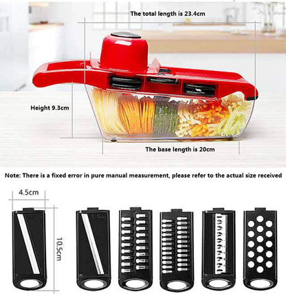 Vegetable Cutter with Steel Blade Slicer Potato Peeler Carrot Cheese Grater vegetable slicer Kitchen Accessories