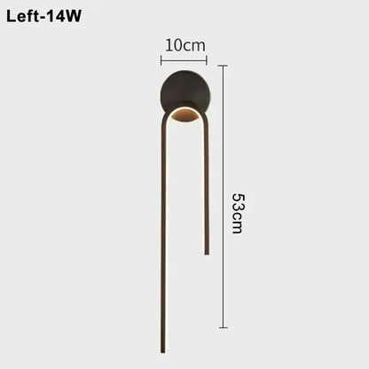 Modern LED Wall Lights Indoor Lighting For Living Room Bedroom Bedside Background Led Light Home Decor Wall Sconces Lamp