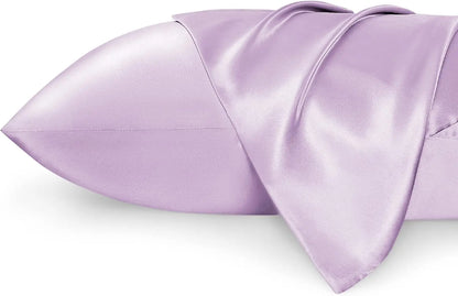 Bedsure Satin Pillowcase for Hair and Skin - Silky Pillowcase with Envelope Closure, Similar to Silk Pillow Cases