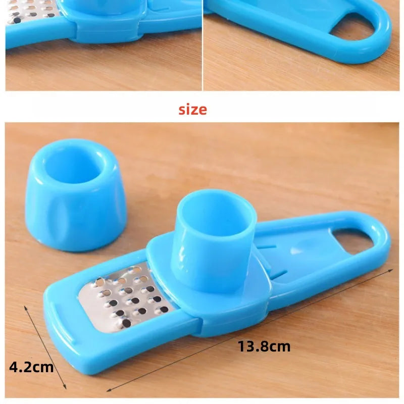 Ginger Garlic Crusher Press Garlic Grinding Grater Cutter Peeler Manual Garlic Mincer Chopping Garlic Tool Kitchen Accessories