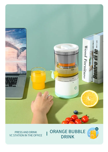 Portable Electric Juicer USB Charging Orange Lemon Fruit Blender Mini Household Juice Squeezer Mixer Citrus Juicer Fruit Juicer