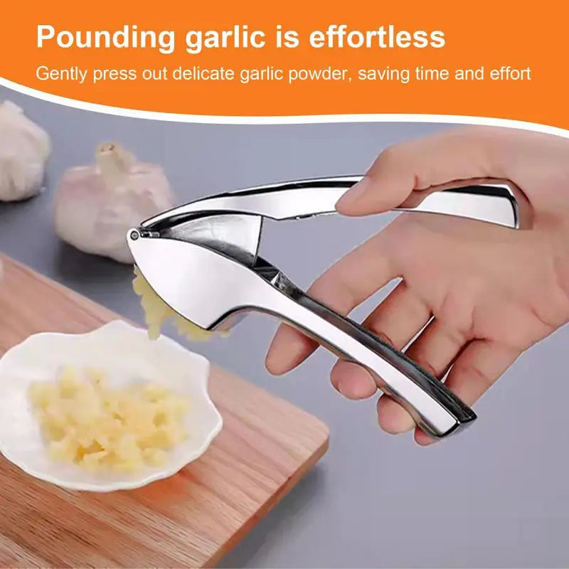 Garlic Press Mincer zinc alloy Multifunction Crusher Kitchen Cooking Ginger Squeezer Masher Handheld Ginger Mincer Tools