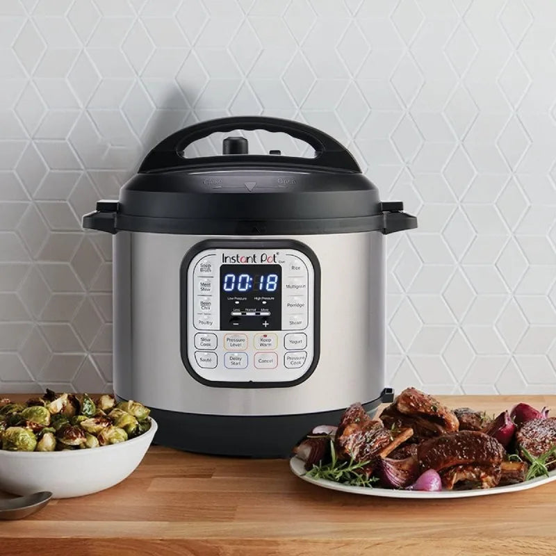 Instant Pot Duo 7-in-1 Electric Pressure Cooker, Slow Cooker, Rice Cooker, Steamer, Sauté, Yogurt Maker, Warmer & Sterilizer