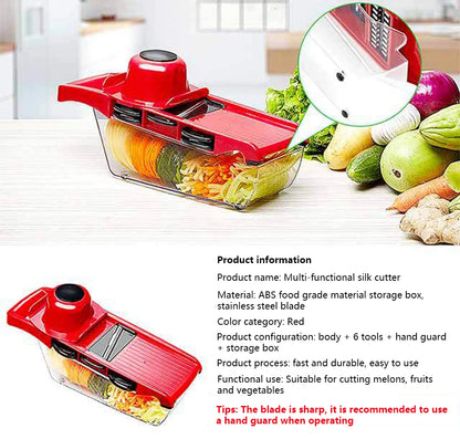 Vegetable Cutter with Steel Blade Slicer Potato Peeler Carrot Cheese Grater vegetable slicer Kitchen Accessories