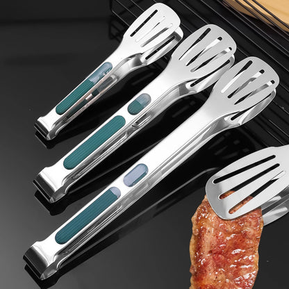 Barbecue Clip Stainless Steel Food Tongs Meat Salad Steak Chicken Noodle Food Serving Clip BBQ Cooking Tongs Kitchen Utensils