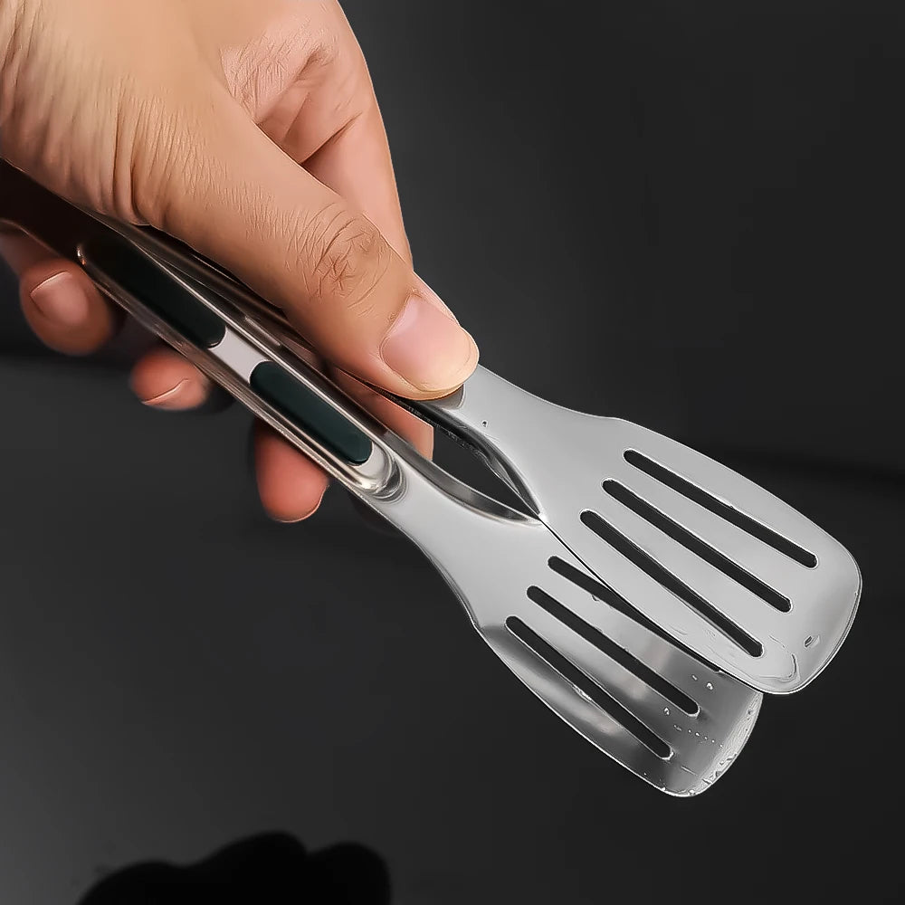 Barbecue Clip Stainless Steel Food Tongs Meat Salad Steak Chicken Noodle Food Serving Clip BBQ Cooking Tongs Kitchen Utensils