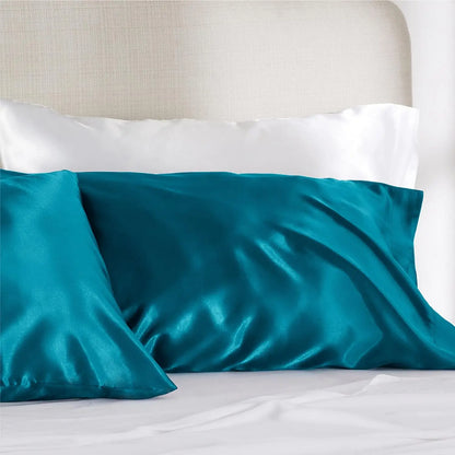 Bedsure Satin Pillowcase for Hair and Skin - Silky Pillowcase with Envelope Closure, Similar to Silk Pillow Cases