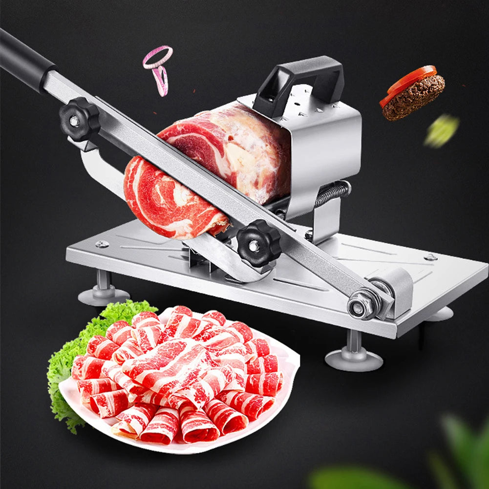 Meat Fruit Vegetable Slicer Beef Herb Mutton Rolls Cutter Stainless Steel Household Kitchen Cutting Machine Kitchen Cutting Tool