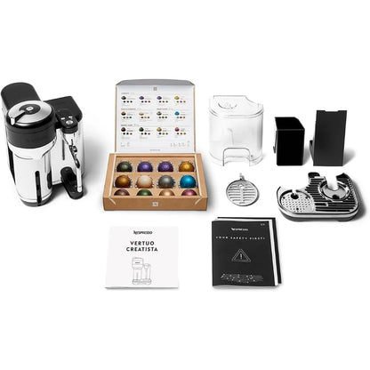 Nespresso the Vertuo Creatista Coffee and Espresso Maker by  BVE850BTR, Black Truffle