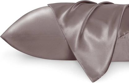 Bedsure Satin Pillowcase for Hair and Skin - Silky Pillowcase with Envelope Closure, Similar to Silk Pillow Cases