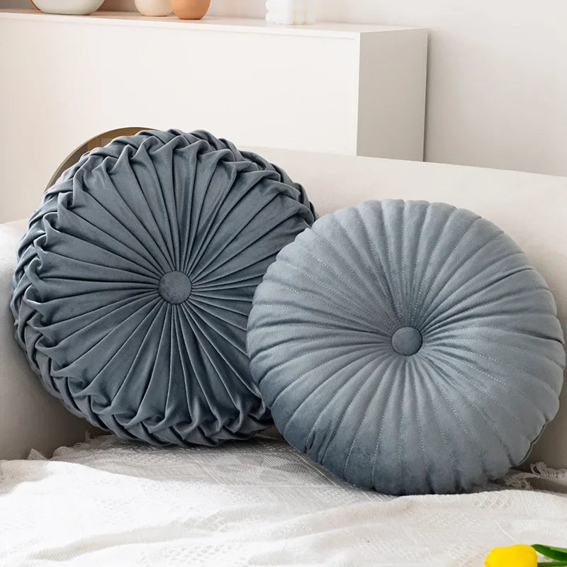 Pumpkin Pillow Round Pillow Pink Cushion Waist Pillow Living Room Sofa B&B Decorative Wheel Futon