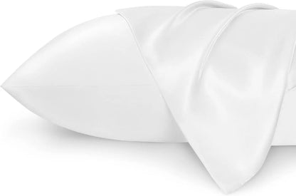 Bedsure Satin Pillowcase for Hair and Skin - Silky Pillowcase with Envelope Closure, Similar to Silk Pillow Cases