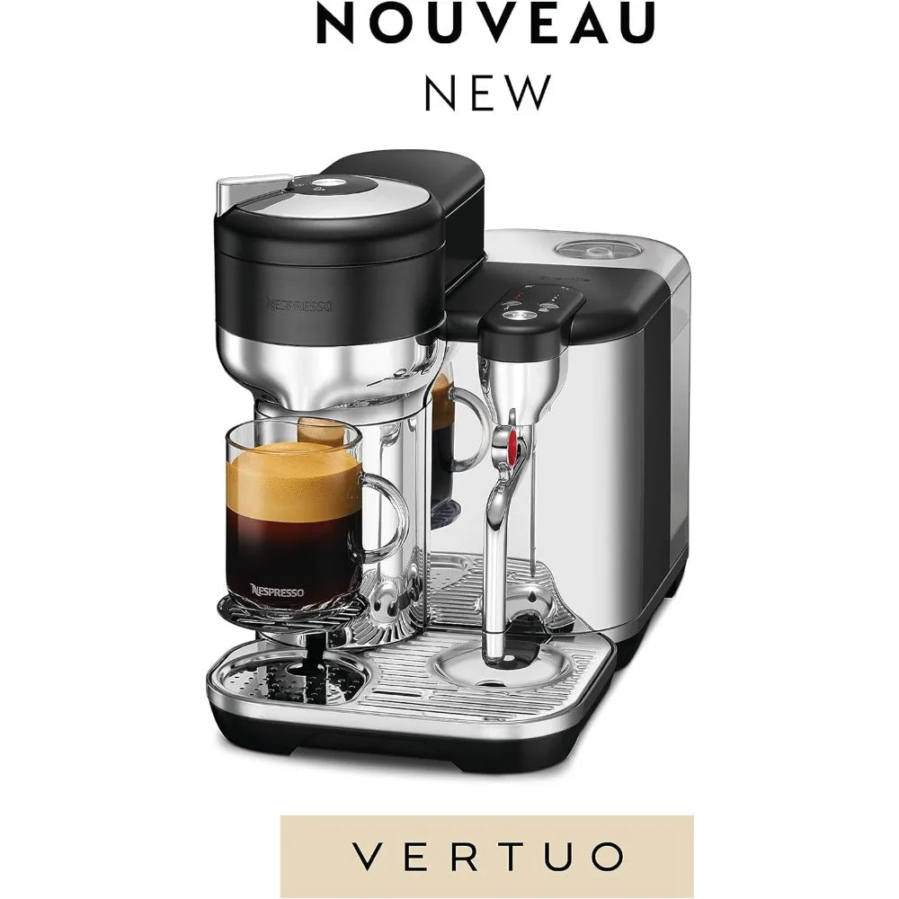 Nespresso the Vertuo Creatista Coffee and Espresso Maker by  BVE850BTR, Black Truffle