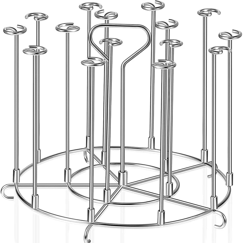 Air Fryer Skewer Stand Stainless Steel Vertical Skewers Holder Home Kitchen BBQ Grilling Tools Air Fryer Accessories