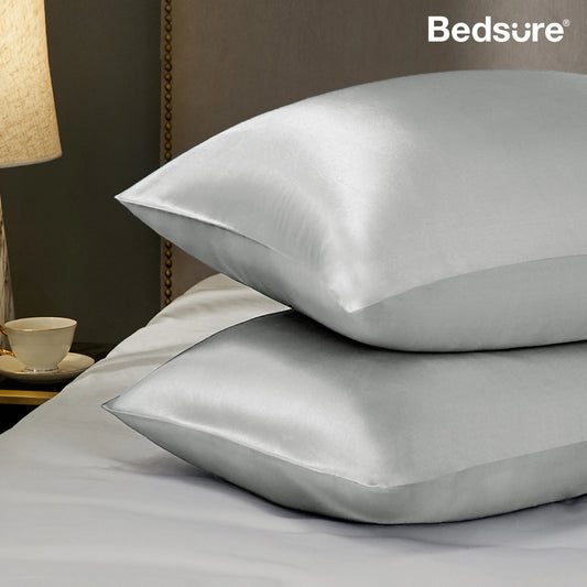 Bedsure Satin Pillowcase for Hair and Skin - Silky Pillowcase with Envelope Closure, Similar to Silk Pillow Cases