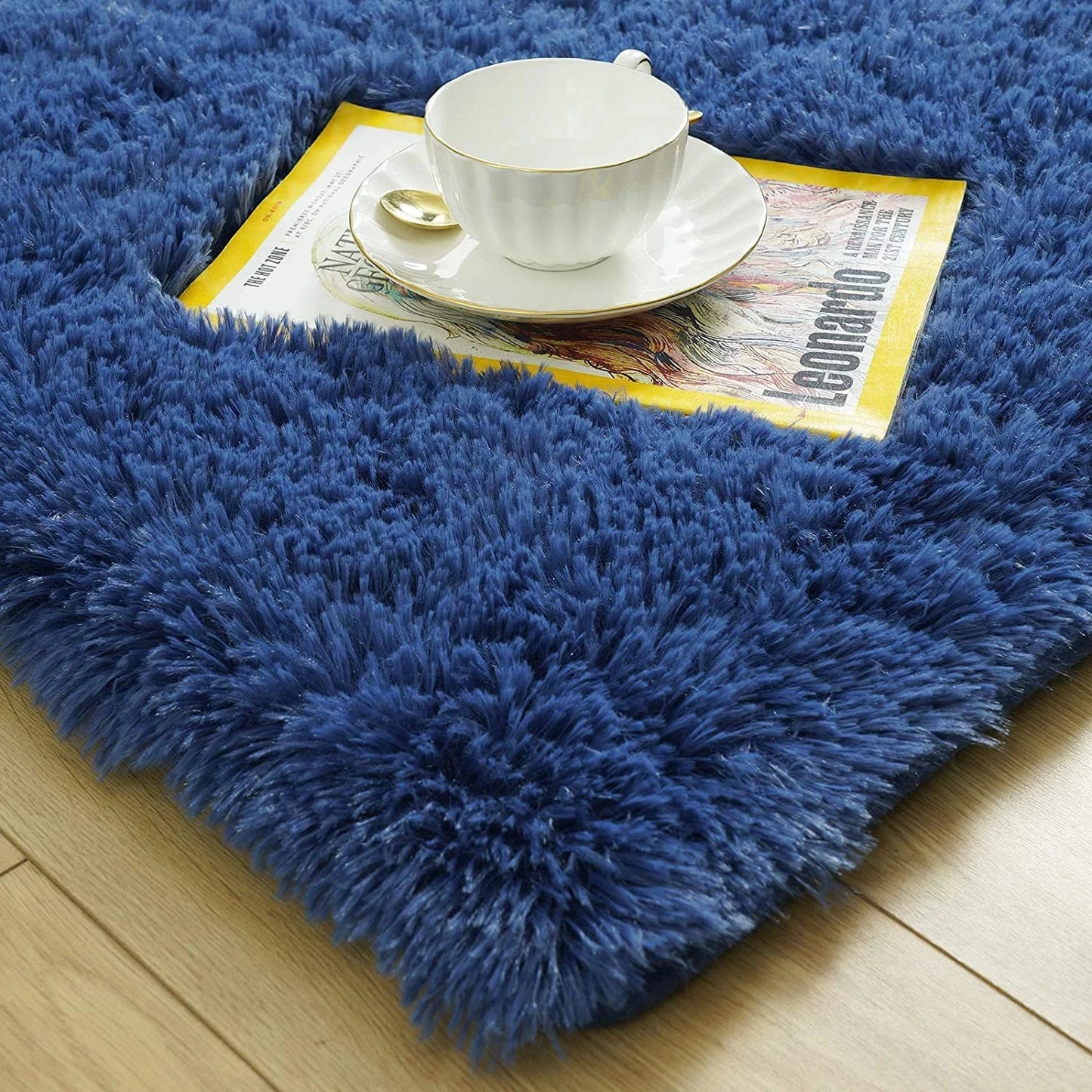 Fluffy Rug Indoor Plush Soft Carpet for Living Room Anti-Skid Durable Area Rug for Girls Bedroom Kids Room Carpets